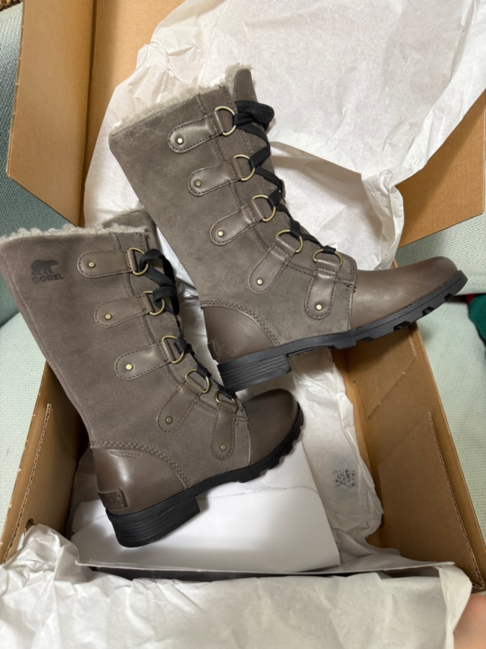 Sorel Women's Emelie Lace Boot Major size 5